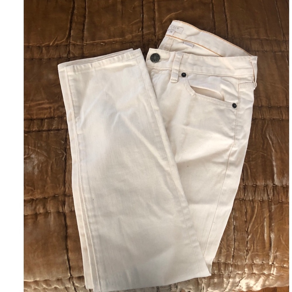 Jcrew White jeans